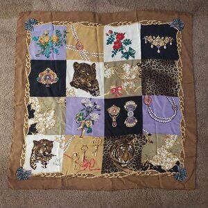 Bob Mackie Designer Silk Scarf